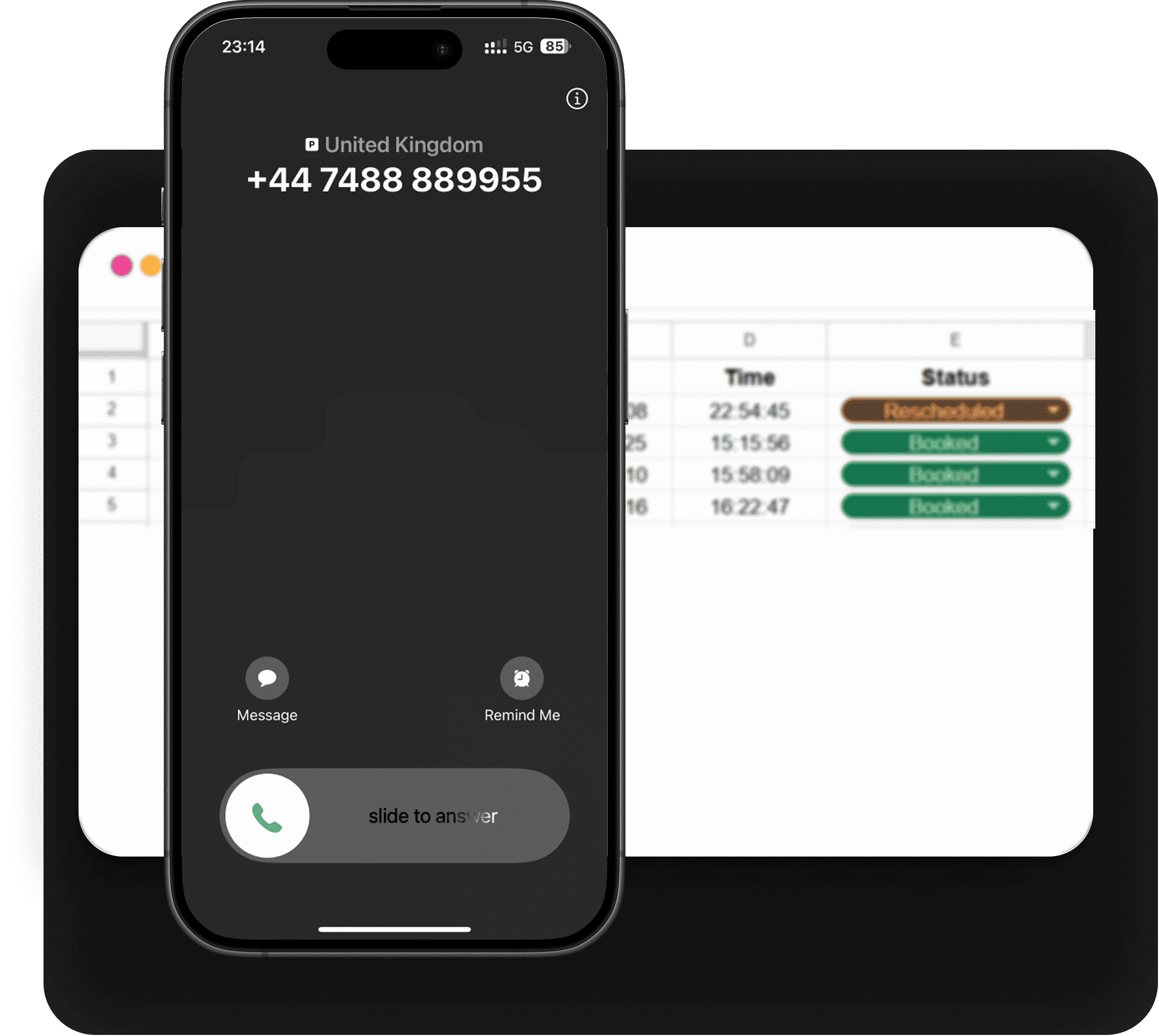 Phone Call Interface