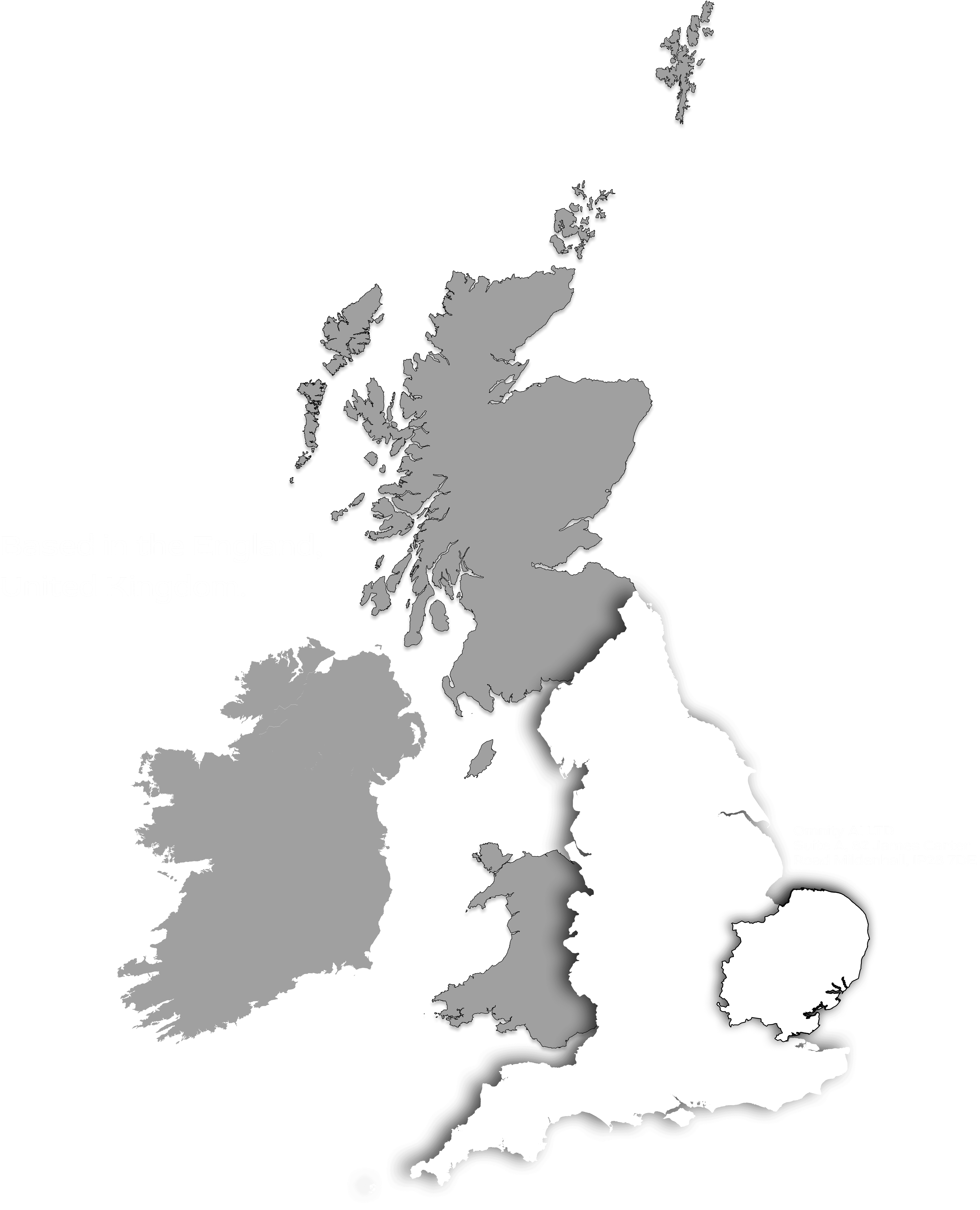 Map of the United Kingdom