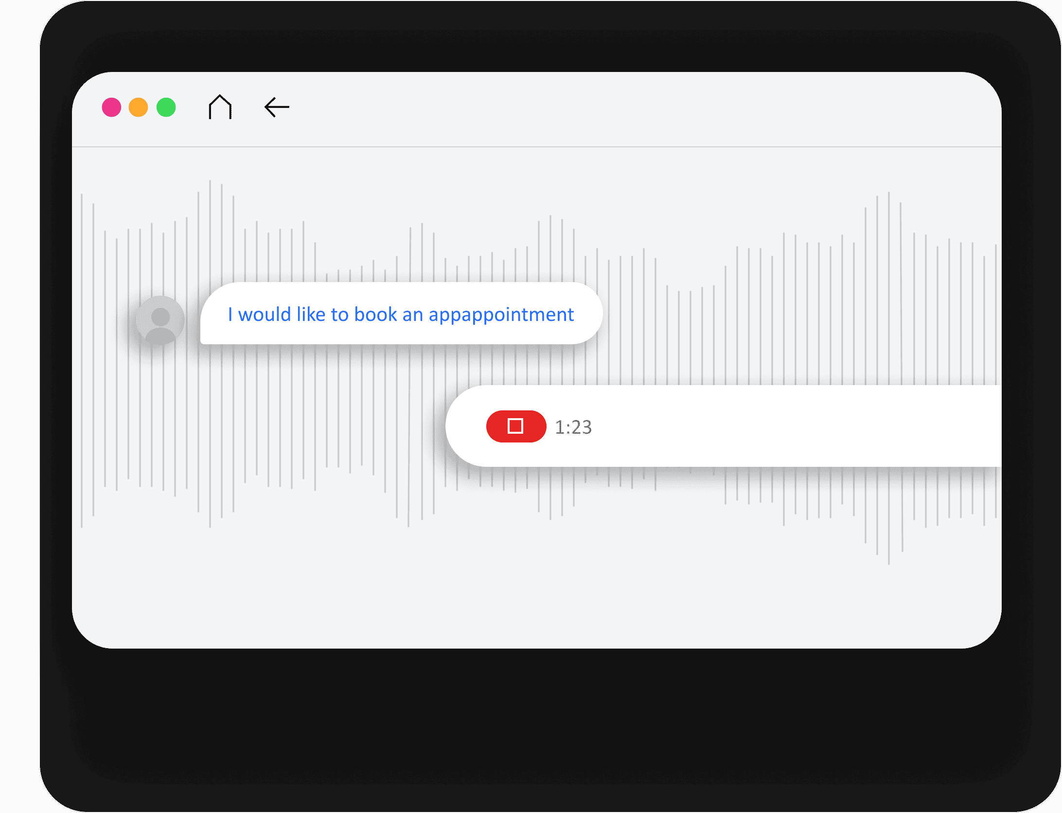 Voice Message Interface